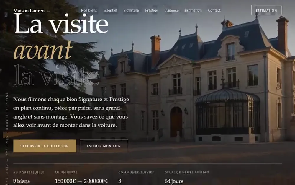 Vue 2 du projet Maison Lauren