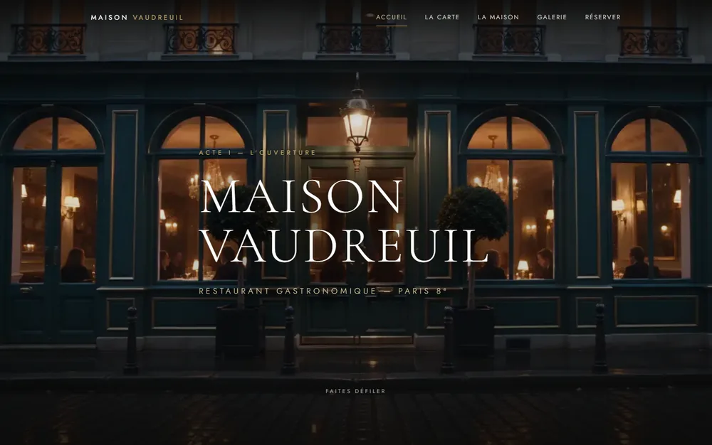 Maison Vaudreuil · Maquette conceptuelle
